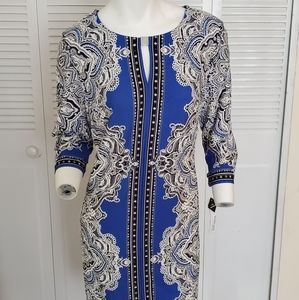 Studio One Mehndi/Henna Pattern Dress